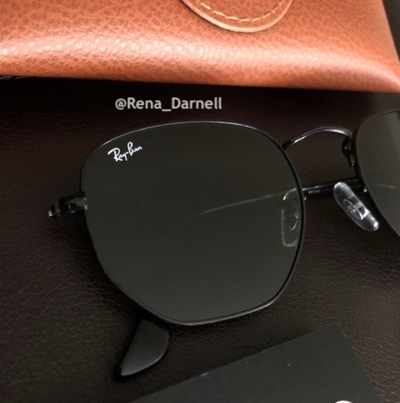 RayBan Hexagonal Black RB3548N New - Picture 5 of 14